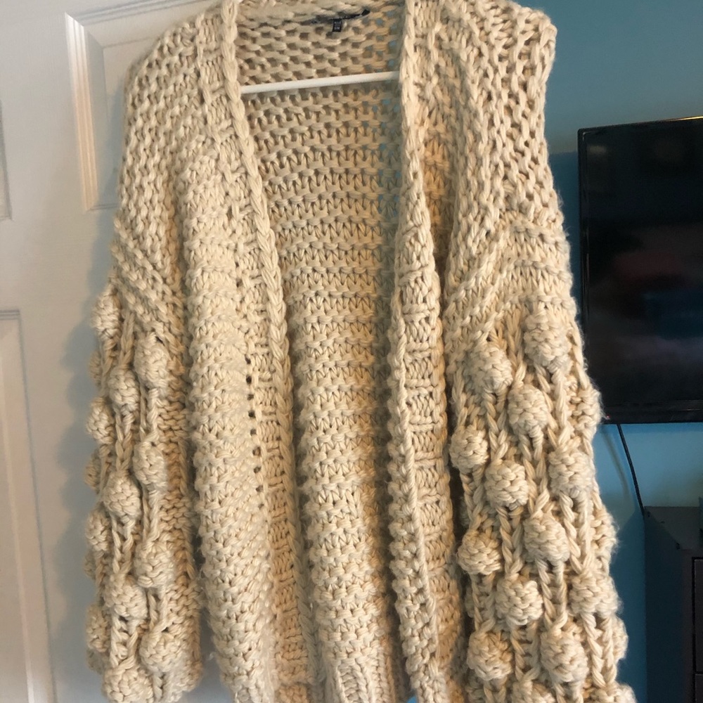 Bubble Sleeve Sweater